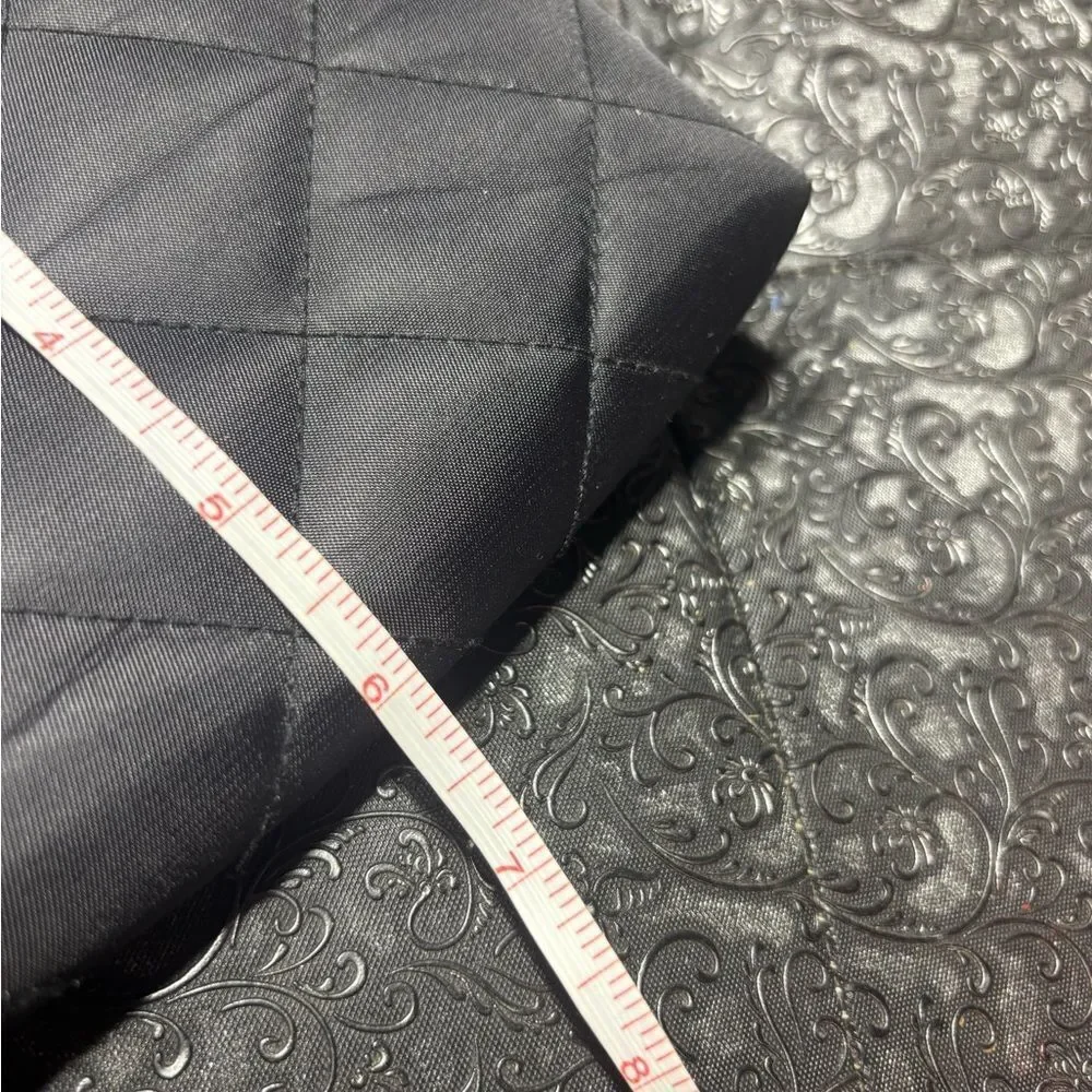 Mary Kay Black Quilted Women's Cosmetic Pouch NWOT